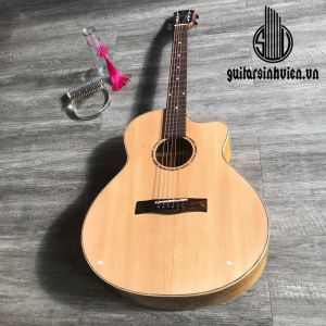 Đàn guitar acoustic SV-A3K gỗ KOA nguyên tấm - Chơi đệm solo bolero nâng cao - Tặng phụ kiện - Bảo hành 1 năm