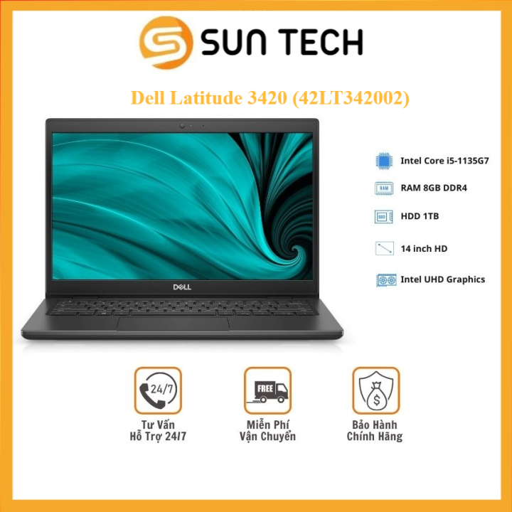 Laptop Dell Latitude 3420 (42LT342002)/ Core i5-1135G7/ Ram 8GB