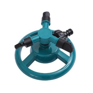 Vòi Phun Tưới Vườn 3 Nhánh Xoay 360 Độ Chân Đế Tròn Vững Chãi Đầu Nối Ống Có Thể Thay Đổi Tiện Dụng
