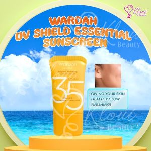 Wardah UV Shield Essential Sunscreen Gel SPF 35+++ Original BPOM 40ml