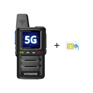 YATEGOOD G380 Walkie-Talkie: Ultra-long range (6000km) civilian outdoor public network ultra-thin 5G nationwide handheld walkie-talkie.
