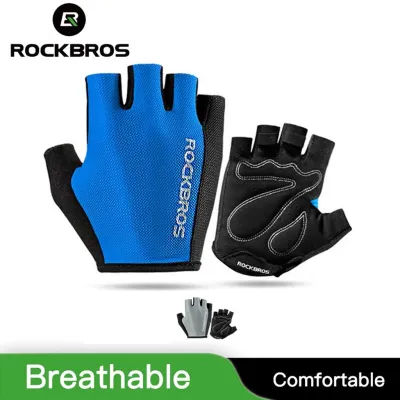 Sarung Tangan Sepeda Bike Half Finger Gloves RockBros