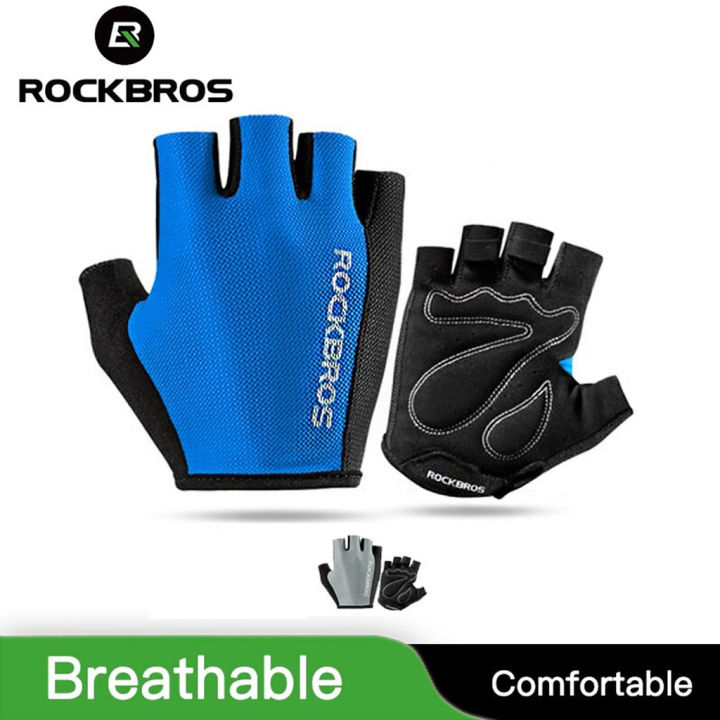 Sarung Tangan Sepeda Bike Half Finger Gloves RockBros Sarung