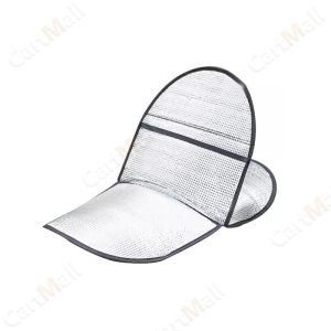 Motorcycle Sunscreen Pad Waterproof Aluminum Foil Film Electric Car Insulating Heat Pad Seat Cover 1