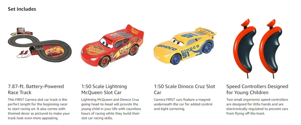Disney Cars Carrera First Cars Carrera First Disney Pixar Cars