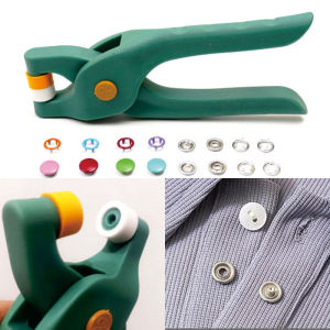 Snap Button Pliers Set Fastener Snap Fixing Tool Household Clothes Button Sewing Craft Kit Installer Button Pliers