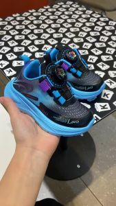 Model ABC24_Giày Thể Thao Trẻ Em ABC SPORT Núm Xoay Thông Minh Giày Bé Trai Giày Bé Gái Giày Đi Học Giày Lưới Thoáng Khí