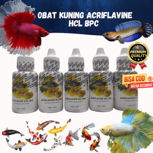obat kuning acriflavine hcl bpc 30ml mencegah dan mengobati penyakit segala jenis ikan