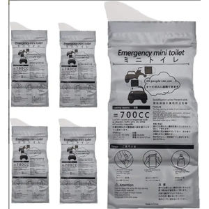 700ML Outdoor Urine Bag Mini Travel Bag Disposable Emergency Portable Car Urine Bag for Kid 1/2/5PCS