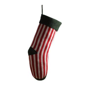 SHUSHABA Large Size Knitted Christmas Stocking Large Capacity Hanging Candy Bag Creative Pendant Christmas Hanging Sock Christmas Decorations