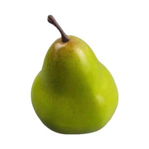 Faux Pear Ornament Dining Room Centerpieces Decorative Realistic for Home Decoration and Supermarket Props
