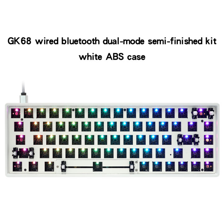 65 68 HotSwap Kit GK68 GK68X GK68XS Replacable Space RGB Programmable ...