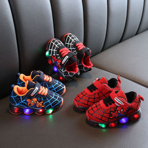 Speedmen image kids LED shoes light up sneakers shoes for boy size 23-34