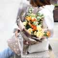 Kertas buket bunga motif bintang Flower wrapping paper Sparkling KB6022. 