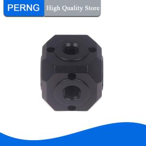 [PERNG] Tehe Universal Tripod Screw Hole Adapter Magic Cubic Mount For Magic Arm Flash Vlog Video Fill Light Microphone Extension Mount Head