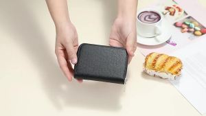 AE Manufacturer Shortwallet for men card holder zippered clutch coin purse