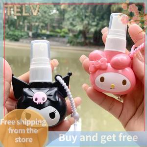 TELV 50ml Sanrio Hello Kitty Spray Bottle Kuromi My Melody Travel Portable Cosmetics Perfume Alcohol Press Bottled