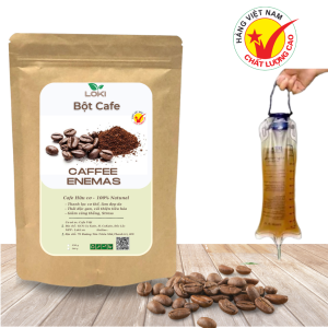 Bột coffee enema -Túi thải độc đại tràng thụt tháo đại tràng caffe enema thải độc cà phê - Loki Care