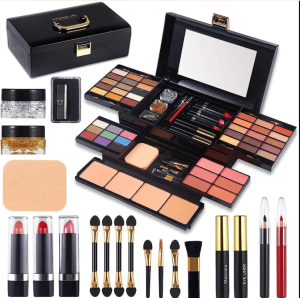 Dinilandai A79 100% Original Makeup kit In Travel Size Box With Red And Black Options