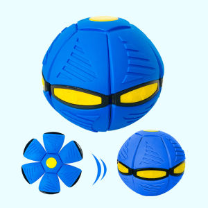 🔥SG Ready Stock🔥Ufo Ball Magic Outdoor Frisbee Ball Flying Saucer Ball | Outdoor Beach Game Bounce Ball Toy Birthday Gift&3 LED Lights