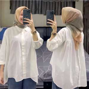 kemeja Wanita terbaru 2024 rika top linen ATASAN WANITA/KEMEJA WANITA OVERSIZE