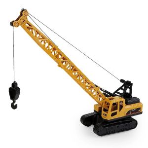 678 - 9011E Đồ chơi mô hình cần cẩu quán tính chạy đà (KT 29.5x11x14cm)