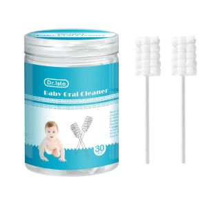 Dr.Isla QJ02 Baby Toothbr Scraper Newborn Toothbrush Infant Oral Cleaning Cotton Swab Children Tong
