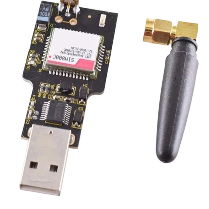 Quad-Band USB to GSM Module SIM800 SIM800C GPRS Module for Wireless ...