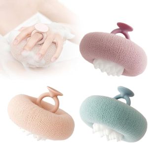 Upgrade Super Soft Sunflower Suction Cup Bath Ball 2024 New 2-in-1 Sunflower Bath Ball Exfoliating Bath Sponge Cleaning Brush with Suction Cup Shower Sponges for Women Men (All # 8PCS)