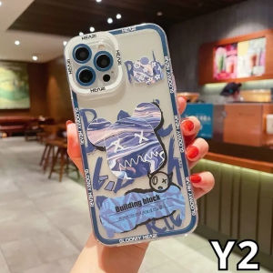 Case Oppo A16 A16S A54S A36 A76 A96 A5S A7 A12 A11K F9 Pro Casing Softcase Keren Motif GLOOMY HEART