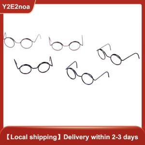 【Y2E2noa】 2PCS Round Frame Lensless Retro cool doll glasses for 1/6 30cm BJD Doll Round Frame Lensless Retro cool doll glasses 2PCS for 1/6 30cm BJD Doll 2PCS Fashion Round Frame Lensless Retro cool doll glasses for 1/6 30cm BJD Doll New Round Fram