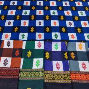 SARUNG KHAS BALI KOTAK CATUR MOTIF UKURAN DEWASA TERMURAH