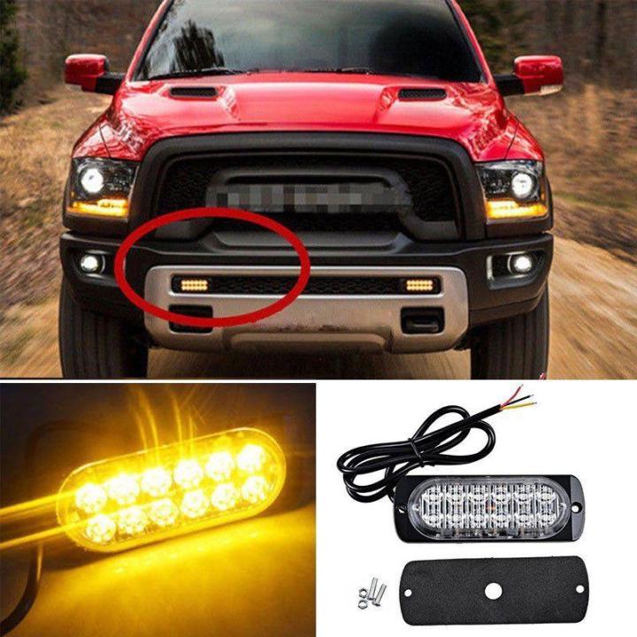 1pc%20Yellow%2012LEDs%20Strobe%20Light%20Bar%20Car%20Truck%20Flash%20Warning%20Light%20Lamp%20DC%2012-24v%20-%20Image%204