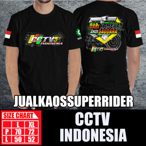 BAJU KAOS DISTRO CCTV INDONESIA
