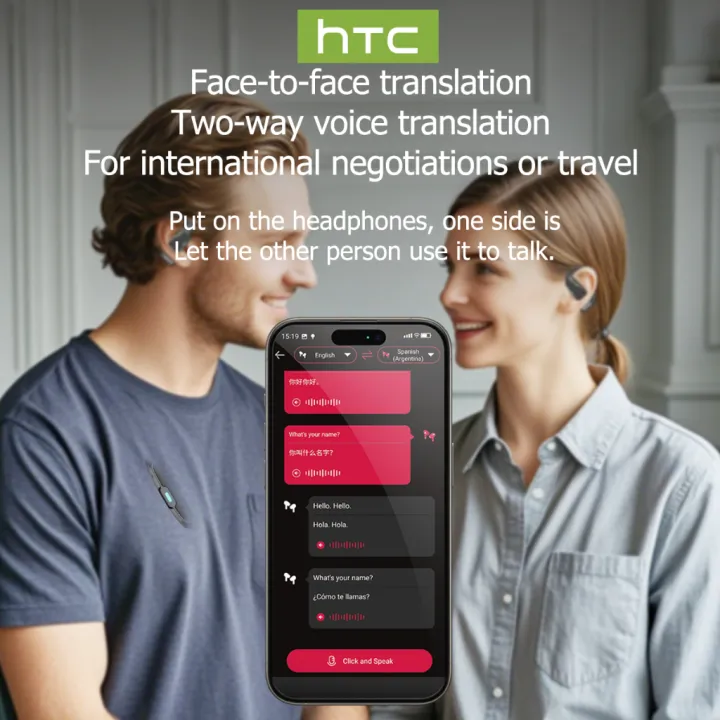 HTC NE10 Ai Tai nghe dịch tai nghe Bluetooth 5.4, dịch 134 ngôn ngữ, tai nghe không dây nhẹ, tai nghe OWS, tai nghe âm thanh nổi với mic, âm nhạc Hifi, chống nước IPX5, tai nghe thể thao | BigBuy360 - bigbuy360.vn HTC NE10 Ai Tai nghe dịch tai nghe Bluetooth 5.4, dịch 134 ngôn ngữ, tai nghe không dây nhẹ, tai nghe OWS, tai nghe âm thanh nổi với mic, âm nhạc Hifi, chống nước IPX5, tai nghe thể thao | BigBuy360 - bigbuy360.vn
