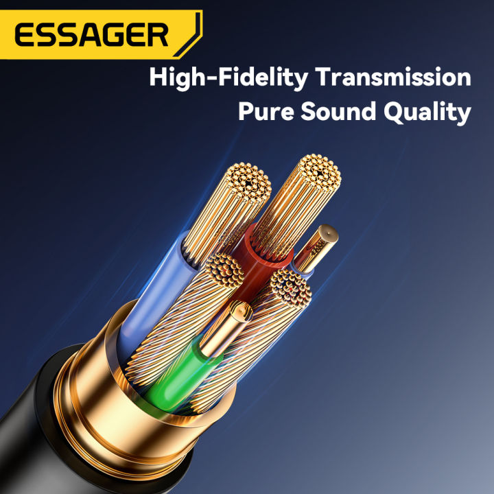 Essager Bluetooth 5.0 âm thanh hỗ trợ đầu nhận máy tính xách tay điện ...