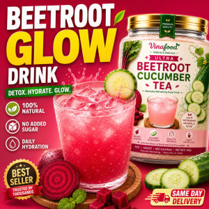 Ultra Beetroot Cucumber Tea | Feel Light & Refreshed | Beauty & Wellness Support | No Sugar Added