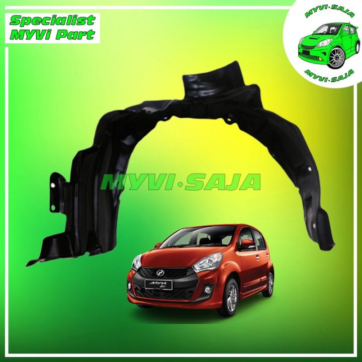 FENDER LINER COVER DAUN PISANG PERODUA MYVI LAGI BEST 20112017 Lazada