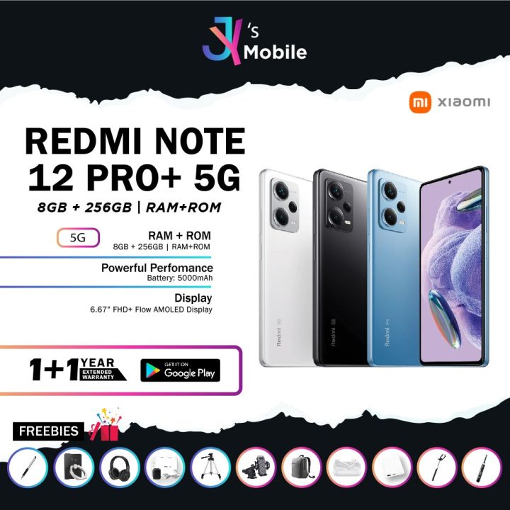 REDMI Note 12 Pro+ 5G (8GB RAM 256GB ROM) - Original XIAOMI Malaysia ...