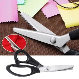 GIORGIONE Triangle Teeth Pinking Shears Stainless Steel Serrated Edge Tailor Multifunctional Wave Cutting Zig Zag Dressmaking