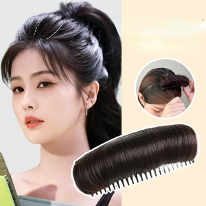 MYCOLOR Brown Black Princess Styling Tools Hairpin Synthetic hair Wig Cushion Fluffy Hair Pad Invisible Hair Bun False Hair Clip DIY Hair Extension
