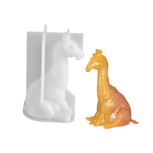 Artistic 3D Animal Silicone Mold Heat Resistant Material Perfect For Custom Making And Home Decoration
