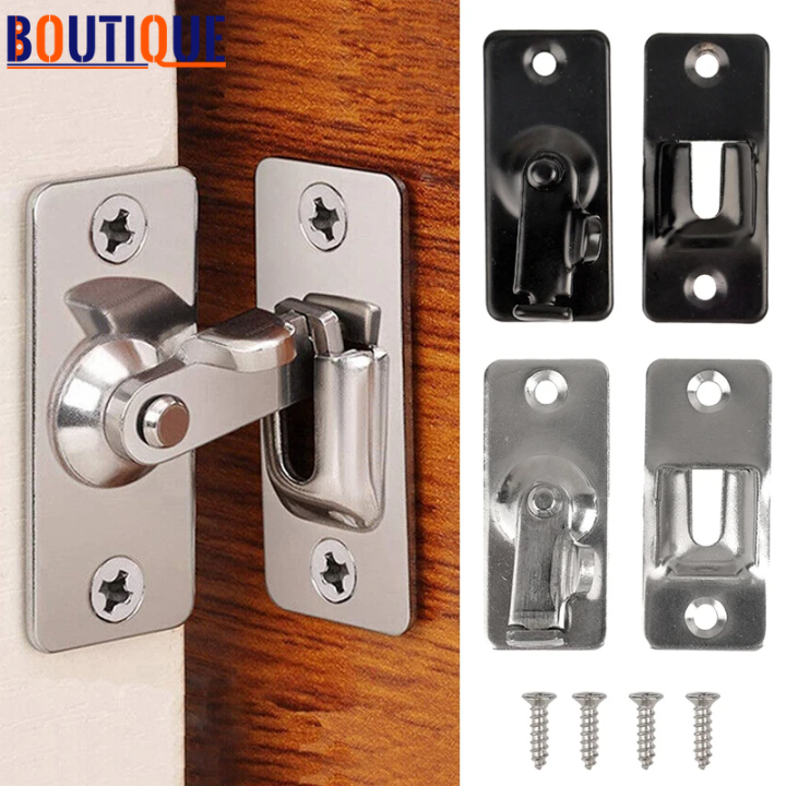 Stainless Steel Door Lock 90 Degree Guard Latch Sliding Door Window ...