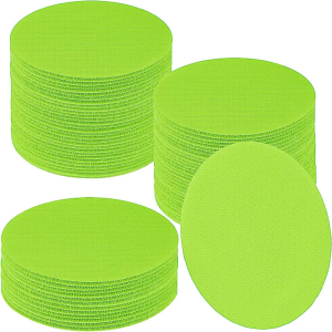 30Pcs Thảm Đánh Dấu Vòng Tròn Thảm Chấm Đánh Dấu Thể Thao Chấm Đánh Dấu Đầy Màu Sắc Sàn Chấm Cho Phòng Tập Thể Dục Lớp Học Giảng Dạy Trò Chơi