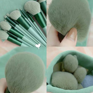 WOOLOVE 13 Pcs Soft Fluffy Makeup Brushes Set Eye Shadow Foundation Women Cosmetic Powder Blush Blending Beauty Make Instruments Makeup Tool Set