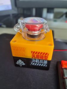 ปุ่ม เปิด-ปิด ต่อพีซี PC Switch DIY Nuclear Bomb Button Style Push Button Switch for Desktop Computer