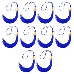 10 miếng lớp 2025 mũ tốt nghiệp tua tốt nghiệp trang trí tua cho áo choàng học thuật lễ tốt nghiệp