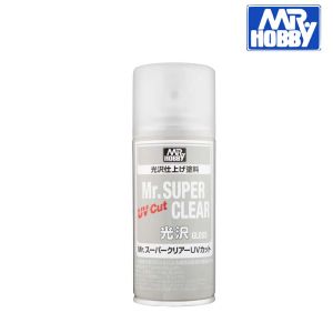 Chai Xịt Bảo Vệ Mô Hình Chống Phai Màu Mr. Super Clear UV Cut Gloss B522