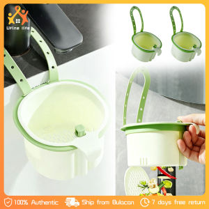 Kitchen Sink Hanging Strainer Basket Adjustable Drain Basket Detachable Kitchen Garbage Filter Sink Accessories
