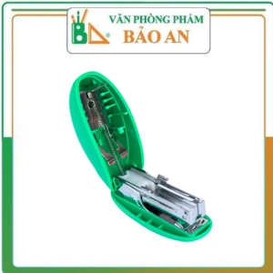 Dập ghim 10 Deli - Xanh lá/Vàng/Hồng - 15 tờ - 1 chiếc - E0220